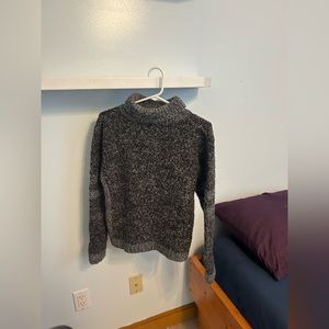 Grey turtle neck